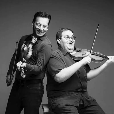 Carter & Cleveland on Twin Fiddles & The Watermelon Pickers Festival